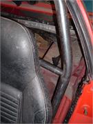 C4 Corvette Roll Cage Harness Bar Joint Driver Side Front Install